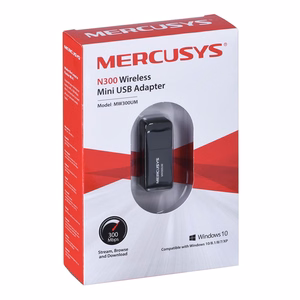 Беспроводной USB адаптер 300 Мбит/с Mini MW300UM MERCUSYS