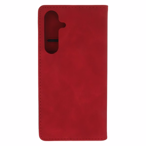 Nutikas Suede ümbris for Samsung Galaxy S25 Plus punane
