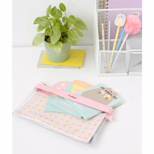 Pusheen Foodie kirjutusvahendite komplekt, 6 tk