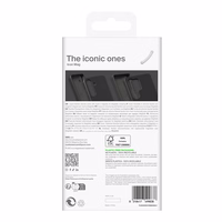 Puro Icon Mag Silicone Ümbris with MagSafe jaoks Samsung Galaxy S25 - must