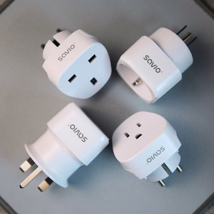 SAVIO AP-01 reisiadapter, US pistikupesa – EL pistik