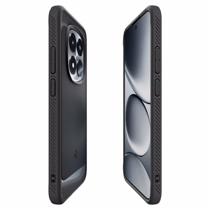 Spigen Rugged Armor ümbris Xiaomi Redmi Note 15 Pro 5G jaoks - must