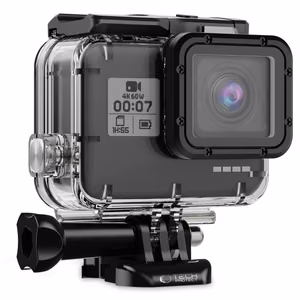 Tech-Protect GA200 Waterproof Ümbris jaoks GoPro Hero 5 / 6 / 7 - läbipaistev