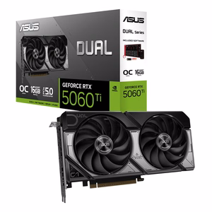 Videokaart ASUS NVIDIA GeForce RTX 5060 Ti 16GB GDDR7 128bit PCIe 5.0 1xHDMI 3xDisplayPort