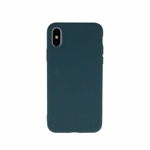 Matt TPU ümbris for iPhone 17 Pro Max 6,9" forest roheline