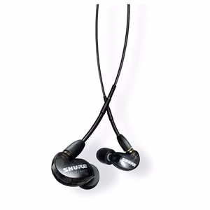 Shure SE215-K-EFS – juhtmega kõrvasisesed kõrvaklapid, mustad