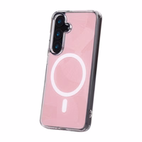 Flash Mag ümbris for Samsung Galaxy S24 / S25 roosa