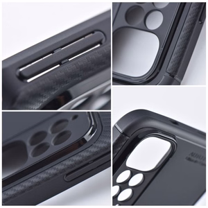 Чехол для Xiaomi Redmi 12C Carbon Premium чёрный