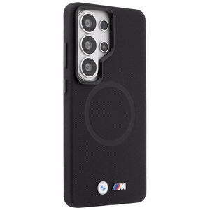 BMW M Metal Logo MagSafe ümbris Samsung Galaxy S26 Ultra jaoks, must