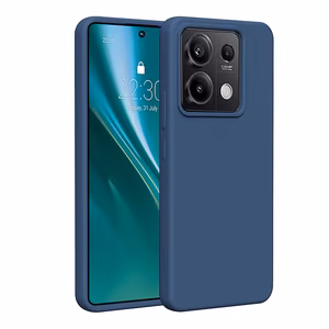 Etteri Silikoonist ümbris Xiaomi Redmi Note 13 Pro 5G jaoks tumesinine