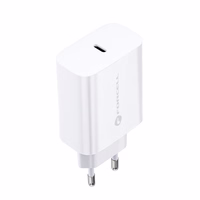Phone laadija Forcell F-Energy USB C QC4.0 PD 3A 25W + kaabel USB C to USB C TFK-TC-25WPD valge