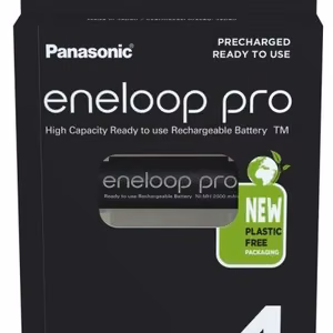 Laetavad patareid PANASONIC ENELOOP PRO AA 2500 mAh 4 tk (BK-3HCDE/4CP)
