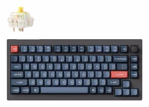 Juhtmevaba klaviatuur KEYCHRON V1 Max RGB Carbon must