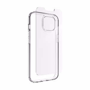 ZAGG IF Defense Bundle Ümbris jaoks iPhone 16e (2025) / 15 / 14 / 13 - Läbipaistev