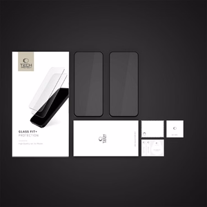 Tech-Protect Glass Fit+ 2-Pack Karastatud klaas jaoks Motorola Moto G15 / G15 Power / G05 / E15 - must