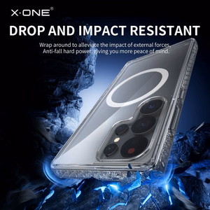 X-ONE Dropguard Magnetic Case Pro ümbris (ühildub MagSafe'iga) Samsung Galaxy S25 jaoks