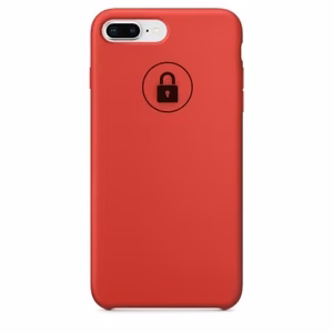 Telefoniümbris „Silicone Case“ iPhone 7 Plus (8 Plus) jaoks / Product Red / pakendis