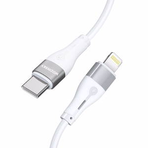 Wozinsky WSTCL1 кабель Lightning USB-C PD 27W 1м - белый