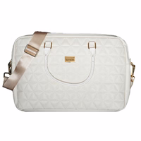 Wonder Briefcase Laptop 17 inches pico quilted beige