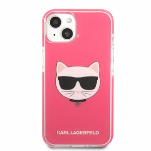 KARL LAGERFELD KLHCP13STPECPI IPHONE 13 MINI 5.4 "ÜMBRIS FUCHSIA/FUSCHIA CHOUPETTE HEAD