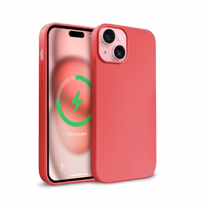 Crong Color Cover Magnetic MagSafe ümbris seadmele iPhone 15 Plus, roosa