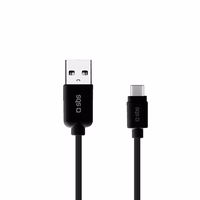 SBS TECABLETYC1KPOS USB-A - USB-C Kaabel 1m - must