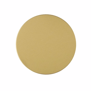Metal plate jaoks magnet holders - round 40mm kuldne