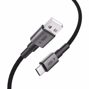 Tech-Protect UltraBoost DNA USB-A / USB-C Kaabel 15W/3A 100cm - Hall