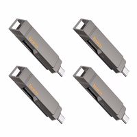 Pendrive 128GB USB 3.2 (USB A + USB C) Hoco UD15 hall