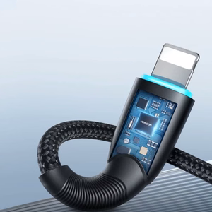 Joyroom Starry Series SA32-AL3 3A USB-A / Lightning kaabel 1m - must