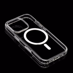 Clear Elite Mag Ümbris antiyellowing compatible with Camera Control button and MagSafe jaoks IPHONE 17 transaprent
