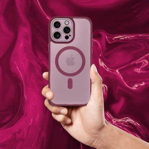 Чехол Samsung A27 Variete Mag Cover совместимый с MagSafe фиолетовый