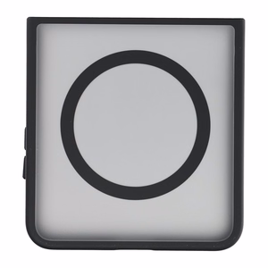 Must MagSafe-toega 4sF-S Acrylic ümbris Samsung Galaxy Z Flip8 mudelile