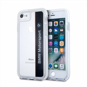 BMW Motorcase ümbris iPhone 7 / 8 / SE 2020 / SE 2022 jaoks - Läbipaistev must