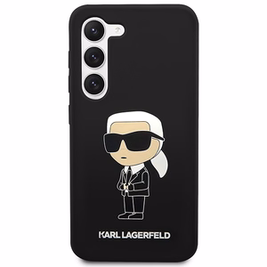 Karl Lagerfeld KLHCS23SSNIKBCK S23 S911 hardcase must/must Silicone Ikonik