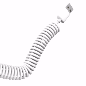Dudao car kit charger 2x USB 2.4A + cable USB 3in1 Lightning / Type C / micro USB cable valge (R7 valge)