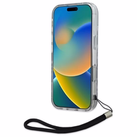 Karl Lagerfeld Zebra With Cord iPhone 16 Pro Ümbris - lilla