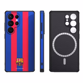 FC Barcelona ümbris Samsung Galaxy S25 magnetiline ümbris MagSafe OCFCBMCS25USE SE