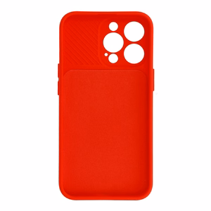 Camshield Soft jaoks Iphone 13 Pro Punane