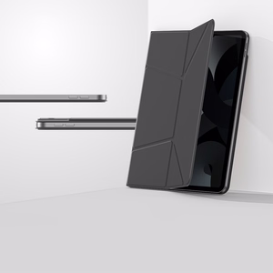 AmazingThing Matte Pro Mag Folio ümbris alusega iPad Air M3 13" jaoks - must