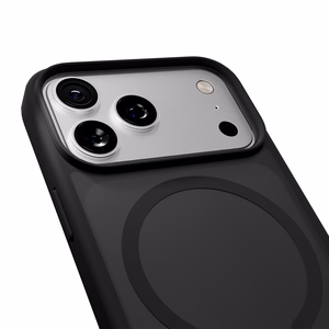 Чехол Puro Gradient TPU совместимый с MagSafe для iPhone 17 Pro - чёрный