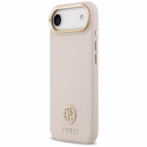 GUESS ümbris jaoks IPHONE 17 Air compatible with MagSafe GUHMP17MPGCRMDEP (PU W/ Grained Strass Logo) roosa