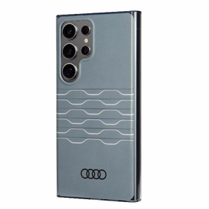 Audi IML Geometric Pattern Ümbris S24 Ultra S928 hall/hall hardcase AU-IMLS24U-A6/D3-GY