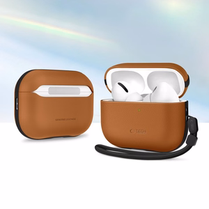 Tech-Protect NaturalFit Ümbris jaoks AirPods Pro 3 - Brown