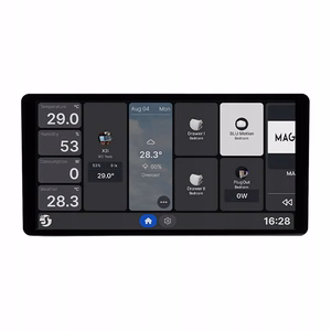 6,95" Shelly Wall Display X2i WiFi/BLU juhtpaneel (must)