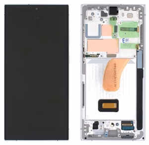 LCD screen Samsung S918 S23 Ultra 5G koos touch screen ja frame Sky Sinine/Lime original (assembled service pack)