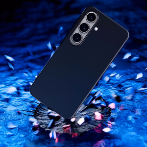 3mk Matt Case Pro ümbris Samsung Galaxy A57 jaoks, matt must