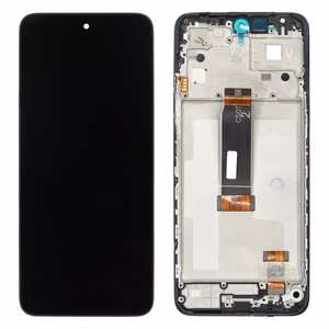Originaal LCD-ekraan koos puutepaneeli ja raamiga Redmi 12 4G / 5G mudelile