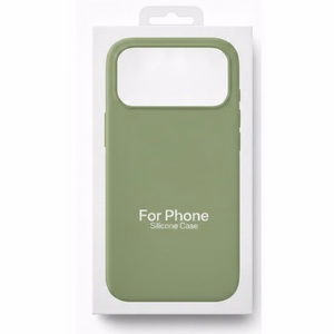 TM MagSafe Silicone ümbris iPhone 17 Pro jaoks; värv: Celodon