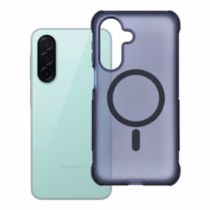 Чехол для Samsung A27 Forcell F-Protect BumperX Premium совместимый с MagSafe темно-синий